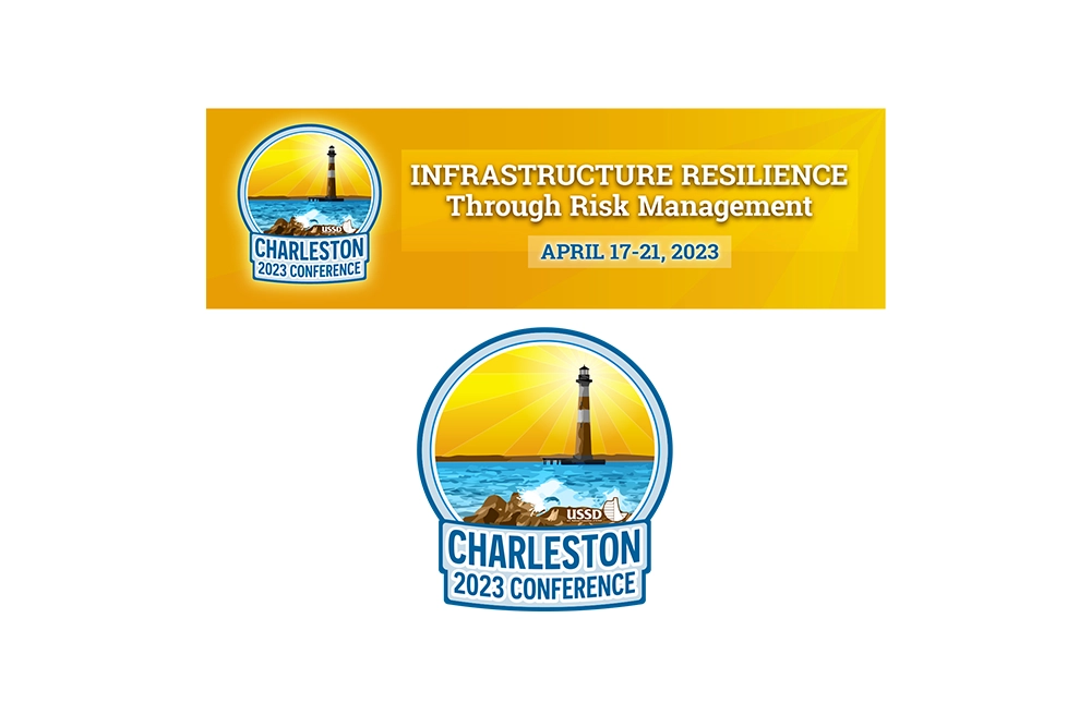 2023 USSD Charleston conference logo and banner